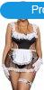 Sexy Elephant Black Sexy Lace Maid Costume, XL?XXL