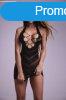 Christine Dress Glitter Amethille- Black