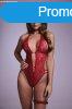 CHRISTINE Open-Crotch Body-Set Renee ? Red