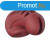 ManCage Model 28 - Ultra Soft Silicone Chastity Cage - Red