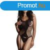 LE DSIR Fence Suspender Bodystocking - One Size