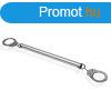 Ouch! Spreader Bar with Hand or Ankle Cuffs Silver
