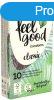feelgood classic classic transparent, vegan condoms 10 pcs