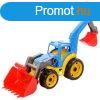 Manyag traktor markolkkal - 50 cm, tbbfle
