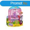 Little Live Pets papagj - Polly Pearl kalitkban