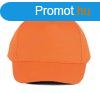 KP116 t paneles pamut baseball sapka K-UP, Orange-U
