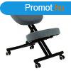 Ergonomikus zsmoly, vilgosszrke, fekete - ET - Butopa