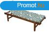 Matrac napozgyhoz, levlmints, pamut - poliszter, zld -