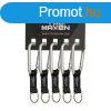 Tac Maven karabiner kulcstartval 8mm, Silver