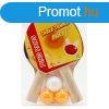 Pingpong t 2 darabos kszlet 3 labdval