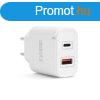Hlzati Adapter USB + Type-C PD20W gyorstltssel - fehr
