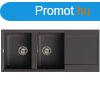 Elleci Easy 500 grnit mosogat medence Full Black