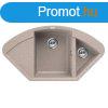 Elleci Easy CORNER grnit mosogat medence Avena