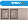 Elleci Best 500 grnit mosogat medence G43 Tortora