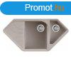 Elleci Ego CORNER Grnit Sarok Mosogat G43 tortora