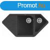 Elleci Ego CORNER Grnit Sarok Mosogat G40 nero