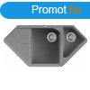 Elleci Ego CORNER Grnit Sarok Mosogat M73 titanium