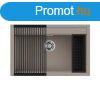 Elleci Best 130 Workstation Grnit mosogat medence G43 tort