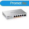 Zyxel XMG-105HP 5 Ports 2,5G + 1 SFP+, 4 ports 70W total PoE