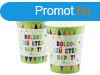 Boldog szlinapot papr pohr 6 darabos - 250 ml