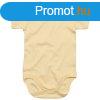 Babybugz Rvid ujj csecsem body - Enyhn srga | 12-18 hn