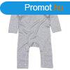 Babybugz Hossz ujj baba kezeslbas - Szrke melrozott | 3