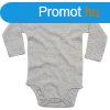 Babybugz Hossz ujj baba body - Szrke melrozott | 12-18 h