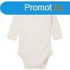 Babybugz Gyerek hossz ujj body Kimono - Termszetes | 6-12
