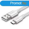 UGREEN USB-A to USB-C male/male cable 1,5m White
