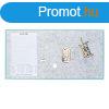 Iratrendez A4, 7,5cm,lapraszerelt, Bluering Smart trkiz