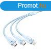 Vention USB-A 2.0/M -> USB-C/Lightning/Micro USB-B, 1,5m,