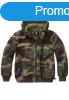 Brandit Kids Windbreaker Frontzip woodland