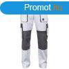 Cerva Frfi munkanadrg MAX SUMMER - Fehr / szrke | 54