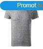 MALFINI Frfi pl Slim Fit V-neck - Sttszrke melrozott 
