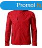 MALFINI Frfi softshell kabt Nano - Piros | L