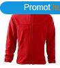 MALFINI Frfi fleece fels Jacket - Piros | M