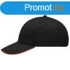 Myrtle Beach (Daiber) Reklm sapka MB6541 - Fekete / piros |