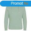 Just Hoods Pulver keresztezett gallrral - Dusty green | XX