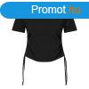 TriDri Ni crop top hzott oldals rszletekkel - Fekete | 