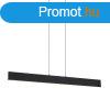 Modern fekete fgglmpa LED-del, 3 lpsben dimmelhet - St