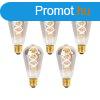 5 db E27-es dimmelhet LED izz szett, ST64, fsts, 120 lm,