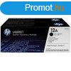 HP Q2612AD Toner FEKETE 2*2.000 oldal kapacits No.12A