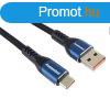 PremiumCord Kbel USB-C/M - USB 2.0 A/M, gyorstlts 5A, 1m