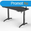 ULTRADESK Gamer jtkos asztal LEVEL BLACK, 140x66cm, 72-124