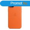 Apple iPhone 14 Plus Leather Case with MagSafe - Orange