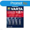 Elem mikro LR3 1,5V 4 db Varta Max-Tech alkli AAA