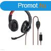 Fejhallgat mikrofonnal Hama HS-USB400