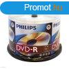 DVD-R Philips rhat 16x hengeres (50 db) 4,7GB