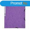 Gumis mappa, prespn, A4, EXACOMPTA, lila