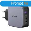 UGREEN Nexode 140W USB C GaN Charger-3 Ports Wall Charger Gr